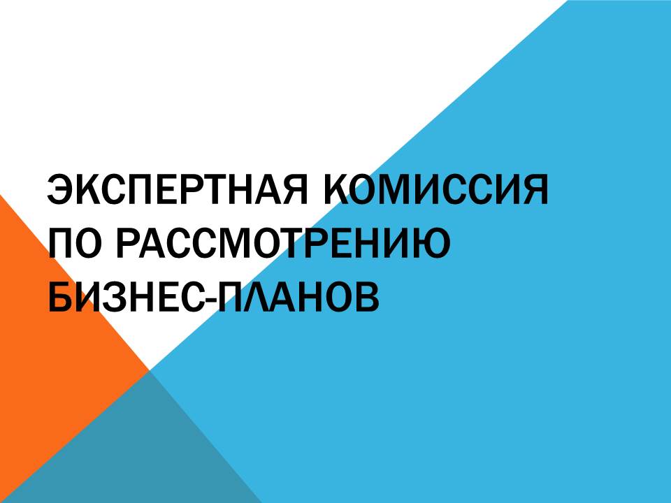 Заседание экспертного совета по рассмотрению бизнес-планов безработных граждан